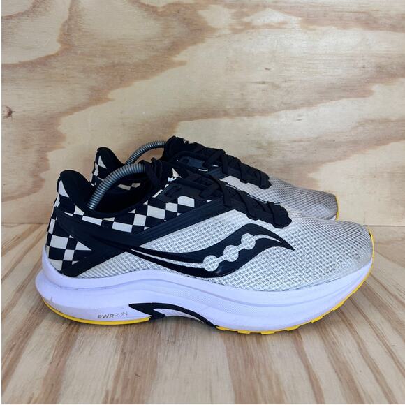 Saucony - Shadow - Running Shoes - White/Black - Men's - 10.5 - S20657-40 - Picture 1 of 9